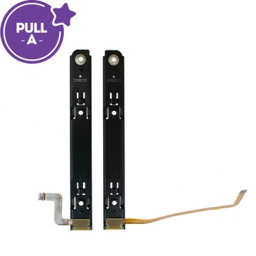 Left & Right Slider Rails With Flex Cable For Nintendo Switch OLED (PULL-A)