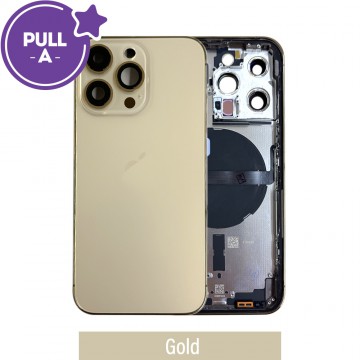 Rear Housing for iPhone 13 Pro (PULL-A)-Gold
