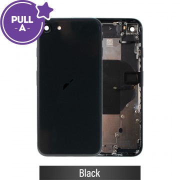 Rear Housing for iPhone SE (2020) (PULL-A)-Black