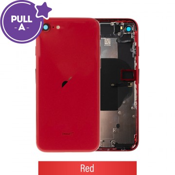 Rear Housing for iPhone SE (2020) (PULL-A)-Red
