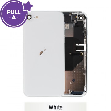 Rear Housing for iPhone SE (2020) (PULL-A)-White