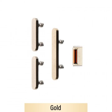 Power & Volume Button Set for iPhone 14 Pro / 14 Pro Max-Gold