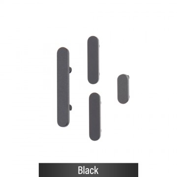 Power & Volume Button Set for iPhone 17-Black