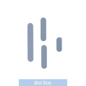 Power & Volume Button Set for iPhone 17-Mist Blue