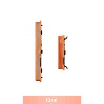 Power & Volume Button Set for Samsung Galaxy A20 A205F-Coral