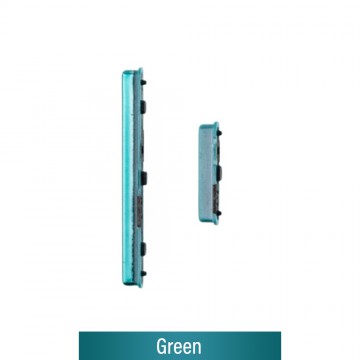 Power & Volume Button Set for Samsung Galaxy A30s A307F / A50s A507F-Green