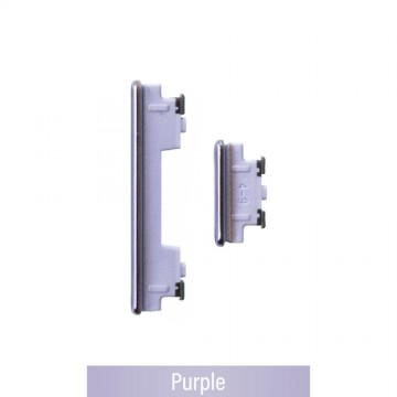 Power & Volume Button Set for Samsung Galaxy A52 A525F / A52 5G A526B-Purple