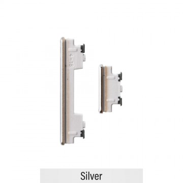 Power & Volume Button Set for Samsung Galaxy A52 A525F / A52 5G A526B-Silver