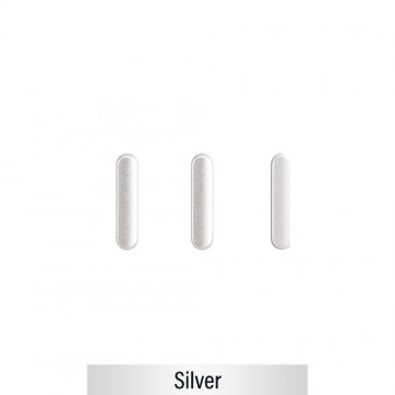 Power & Volume Button Set for iPad Air 3 (2019) / iPad Pro 10.5 (2017) / iPad Pro 12.9 (2017)-Silver