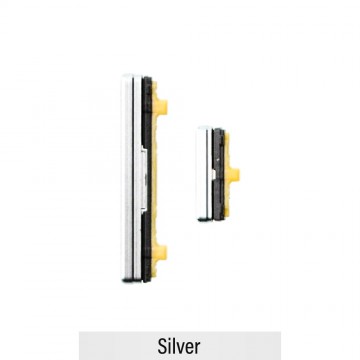 Power & Volume Button Set for Samsung Galaxy Fold F900F-Silver