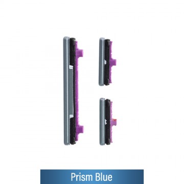 Power & Volume Button Set for Samsung Galaxy S10 G973F / S10 Plus G975F-Prism Blue