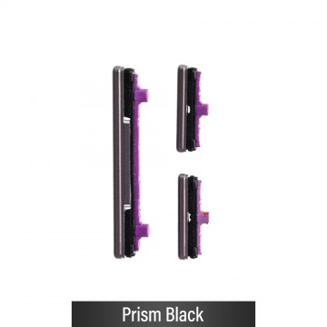 Power & Volume Button Set for Samsung Galaxy S10 G973F / S10 Plus G975F-Prism Black