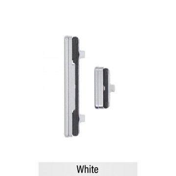 Power & Volume Button Set for Samsung Galaxy S10 E G970F-White