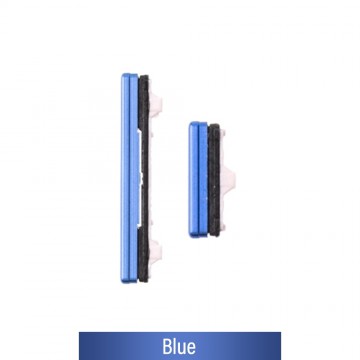 Power & Volume Button Set for Samsung Galaxy S10 Lite G770F-Blue