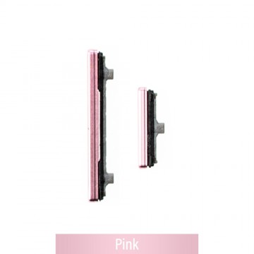Power & Volume Button Set for Samsung Galaxy S20 G980F / S20 Plus G985F-Pink