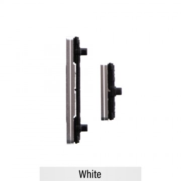Power & Volume Button Set for Samsung Galaxy S22 Ultra 5G S908B-White