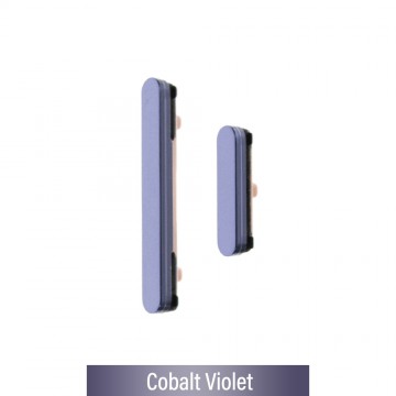 Power Button and Volume Button Side Button for Samsung Galaxy S24 S921B / S24 Plus S926B-Cobalt Violet