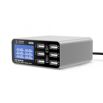 Qianli Mega-IDEA B640 40W 6-Ports Digital Display Desktop Power Supply (Type A Plug)