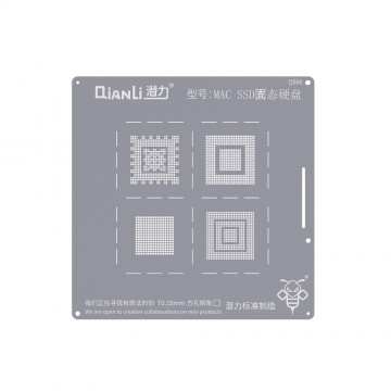 QianLi Bumblebee BGA Reballing Stencil (QS92) for MAC SSD