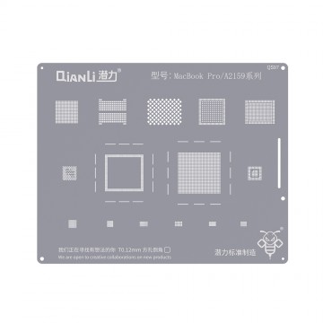 QianLi Bumblebee BGA Reballing Stencil (QS97) for MacBook Pro / A2159 Series