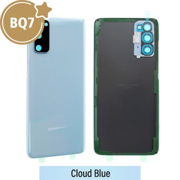 BQ7 Rear Cover Glass For Samsung Galaxy S20 G980F-Cloud Blue (As the same as the service pack, but not from official Samsung)