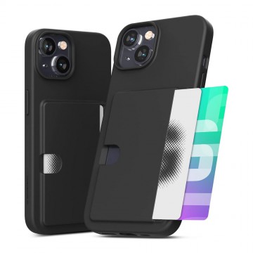 Mercury Goospery Rail 2 Card Holder Case Cover for iPhone 14 Plus