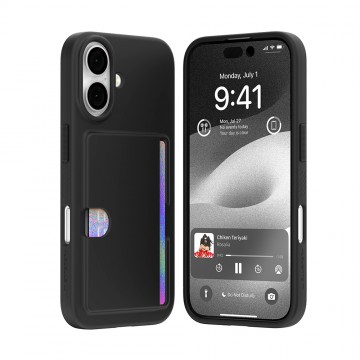 iPhone 16 Plus Mercury Goospery Rail 2 Card Holder Case Cover