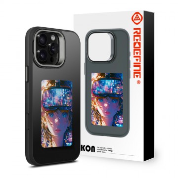 REDEFINE E-ink Display Customizable Image Case Magnetic Case for iPhone 16 Pro Max