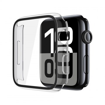 REDEFINE Hard PC Case with Tempered Glass Screen Protector for Apple Watch Series 10 42mm