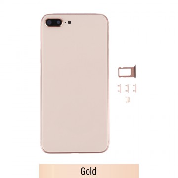 Rear Housing for iPhone 8 Plus (NO LOGO)-Gold
