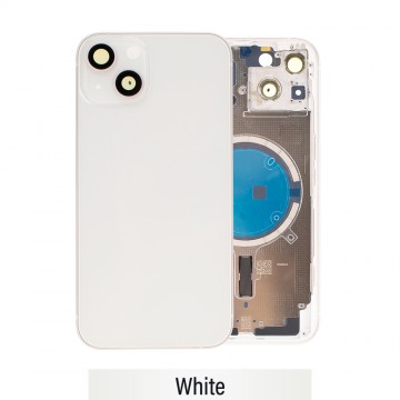 Rear Housing for iPhone 13 (NO LOGO)-White