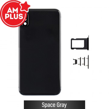 AMPLUS Rear Housing for iPhone X-Space Gray