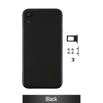 Rear Housing for iPhone XR (NO LOGO)-Black