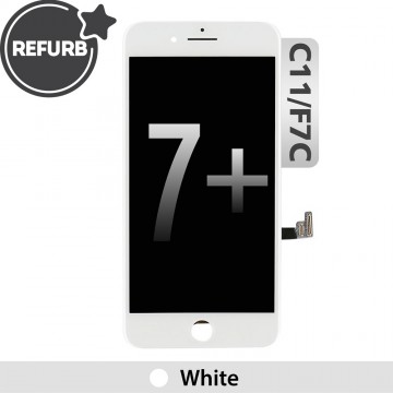 REFURB LCD Assembly for iPhone 7 Plus Screen Replacement (Toshiba, C11 F7C)-White