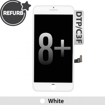  REFURB LCD Assembly for iPhone 8 Plus Screen Replacement (LG, DTP C3F)-White