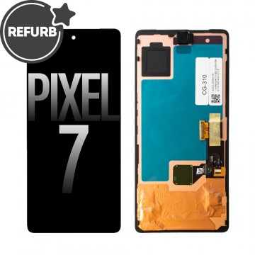 REFURB OLED Screen Digitizer with Bezel Frame and Fingerprint for Google Pixel 7