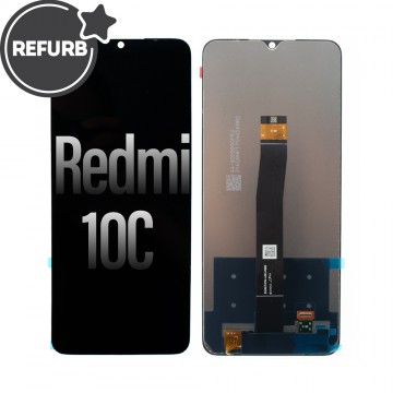 REFURB LCD Screen Replacement for Xiaomi Redmi 10C (As the same as service pack, but not from official Xiaomi)