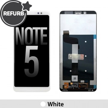 REFURB LCD Assembly Replacement for Xiaomi Redmi Note 5 / Note 5 Pro-White