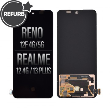 REFURB LCD Screen Digitizer Replacement for OPPO Reno12 F 4G / 5G / Realme12 4G / Realme13 Plus