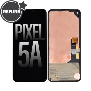 REFURB OLED Screen Digitizer Replacement with Bezel Frame for Google Pixel 5A