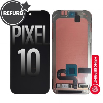 REFURB OLED Screen Digitizer with Bezel Frame and Fingerprint Sensor for Google Pixel 10