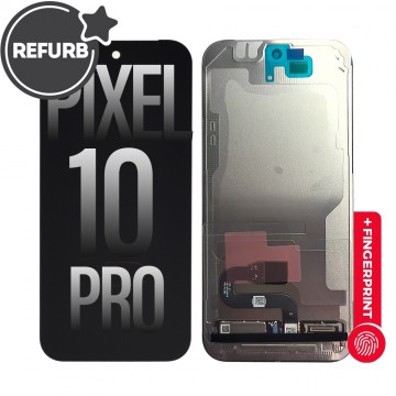 REFURB OLED Screen Digitizer with Bezel Frame and Fingerprint Sensor for Google Pixel 10 Pro