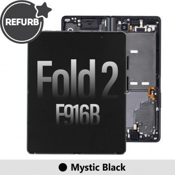 REFURB OLED Screen Replacement for Samsung Galaxy Z Fold2 5G F916B-Mystic Black