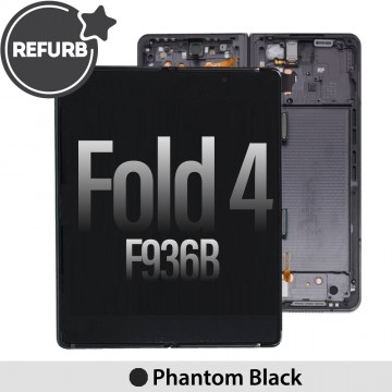 REFURB OLED Screen Replacement for Samsung Galaxy Z Fold4 5G F936B -Phantom Black