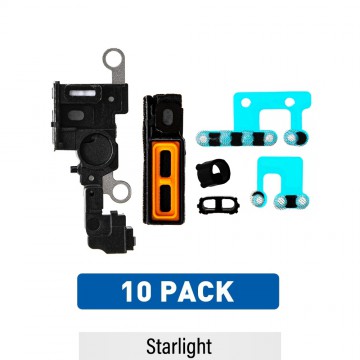 Loud Speaker & Microphone Anti-dust Mesh for iPhone 14-Starlight (Pack of 10)
