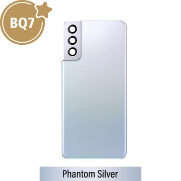 BQ7 Rear Cover Glass For Samsung Galaxy S21 Plus G996-Phantom Silver (As the same as the service pack, but not from official samsung)