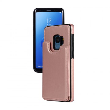 Back Flip Leather Wallet Case Cover for Samsung Galaxy S9