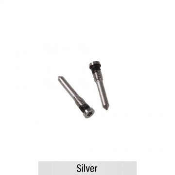 Bottom Screws for iPhone XR to 14 Pro Max (2 pcs/set)-Silver