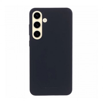 Mercury Soft Feeling Jelly Case Cover for Samsung Galaxy S25-Black