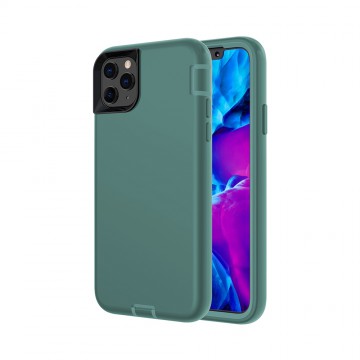 3 in 1 Shockproof Silicone Armor Case Cover  for iPhone 12 mini (5.4'')